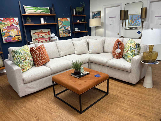 Four Seasons 3-Piece Sectional in Sunbrella Fabric