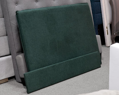 Crate & Barrel 'Noa' Upholstered Flange Full Bed Frame