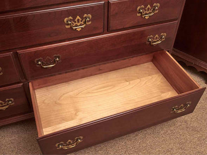 Ethan Allen  Cherry Georgain Style 10 Drawer Dresser