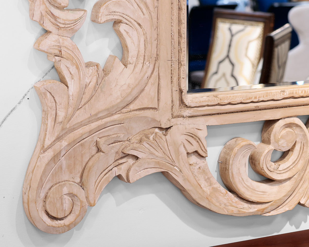 RH Rococo Carved Mirror