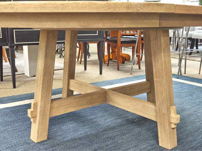 Pottery Barn Toscana 54" Round Dining Table with Leaf