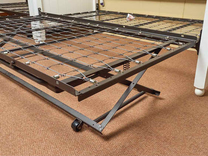 White Finish Twin Daybed With Trundle