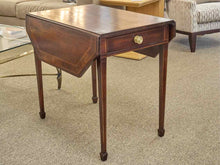 Mahogany Pembroke Style Drop Leaf  Side Table
