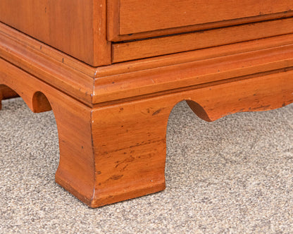 Mayflower Solid Rock Maple Four Drawer Nightstand