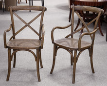 Restoration Hardware Dining Chairs Set of 2 w/ Arms