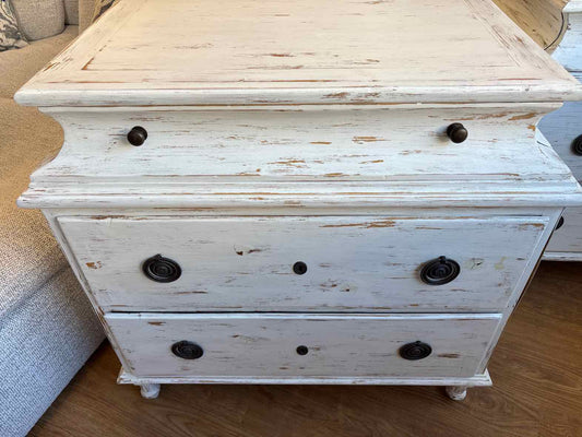 The London Factory Pair of Neo-Classical Gustavian Chests
