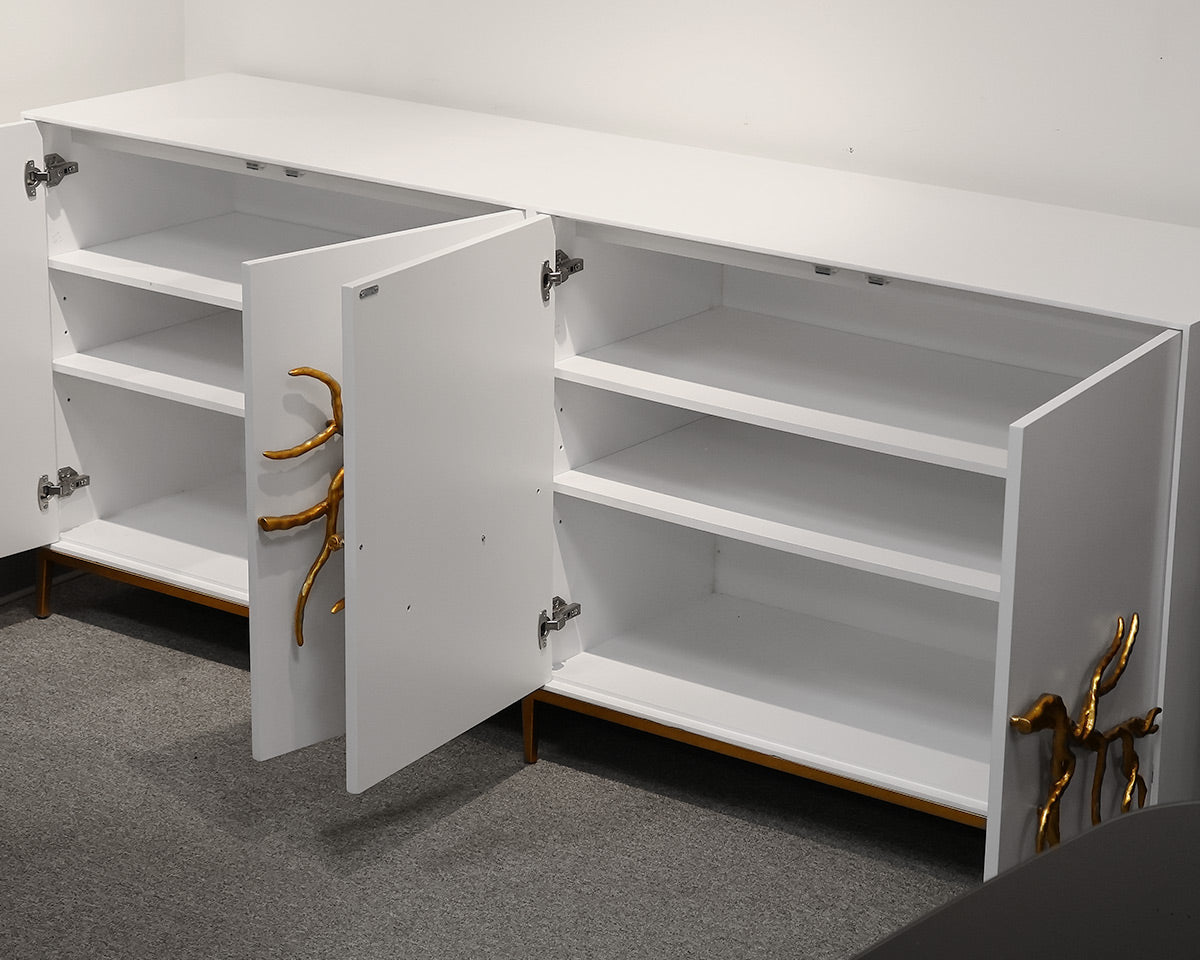 Chelsea House Branch 4-Door Cabinet