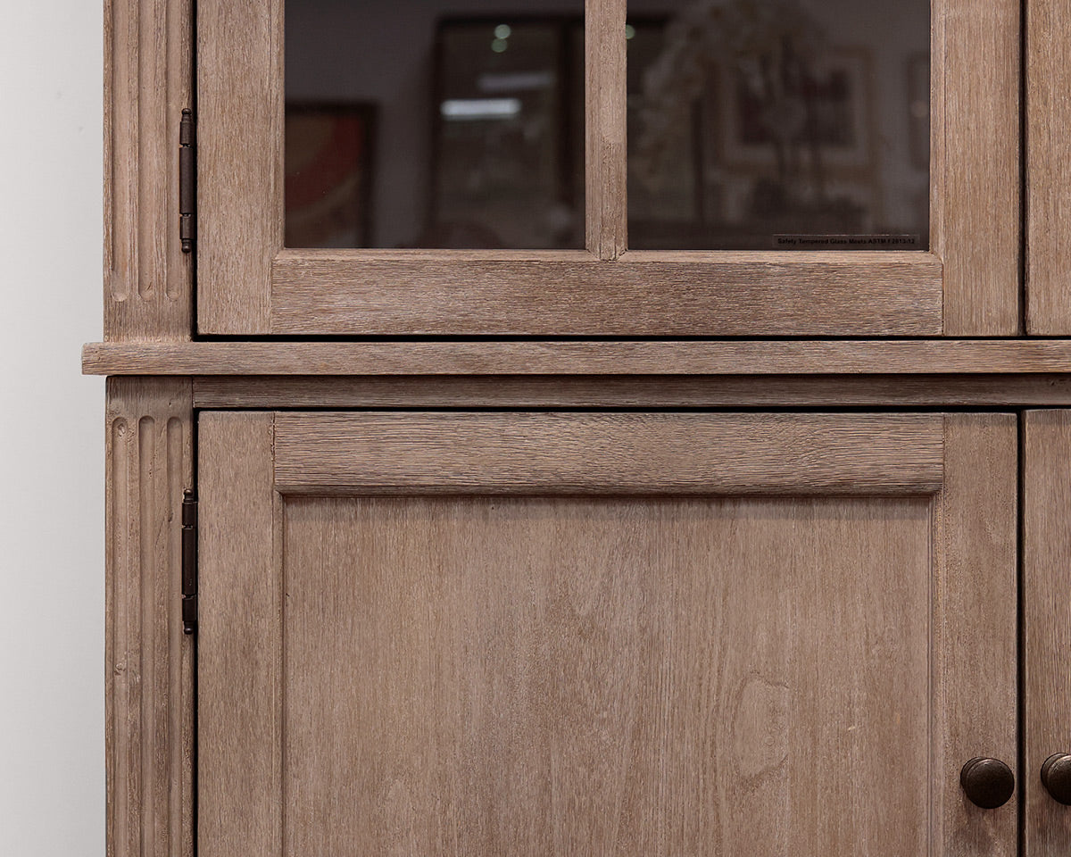Pottery Barn 'Livingston' Glass Cabinet
