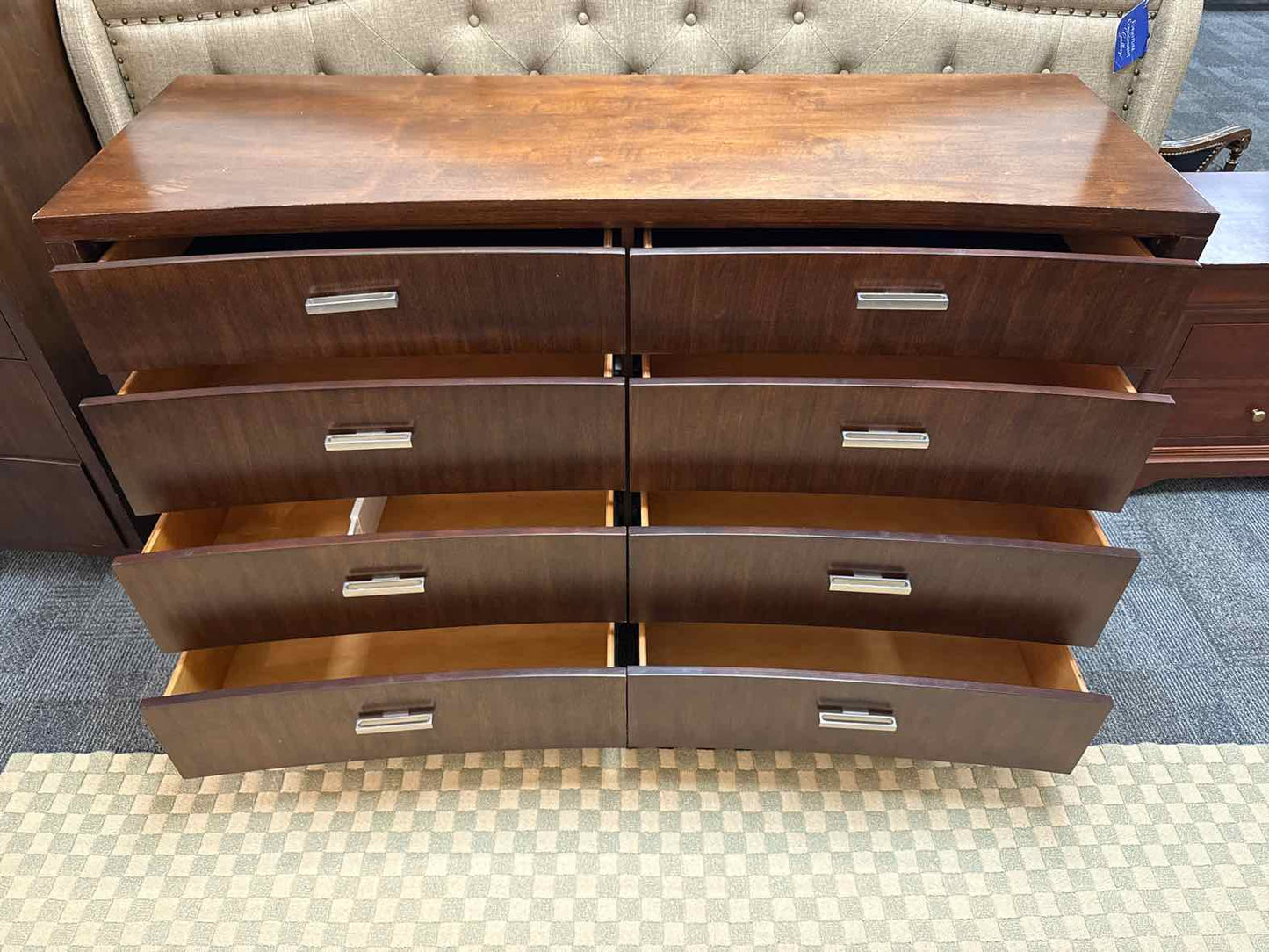 Simply Modern Espresso 8-Drawer Dresser