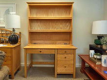 Vermont Tubbs Solid Ash Desk W/  Hutch Top