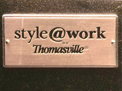Thomasville  "Style @ Work" Black 2 Drawer Lateral File Cabinet