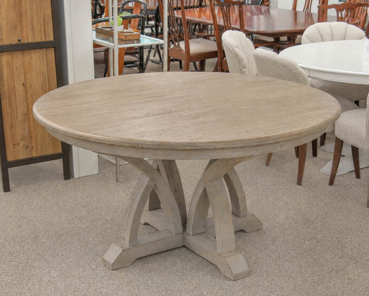 'Carnegie' Round Rustic Dining Table