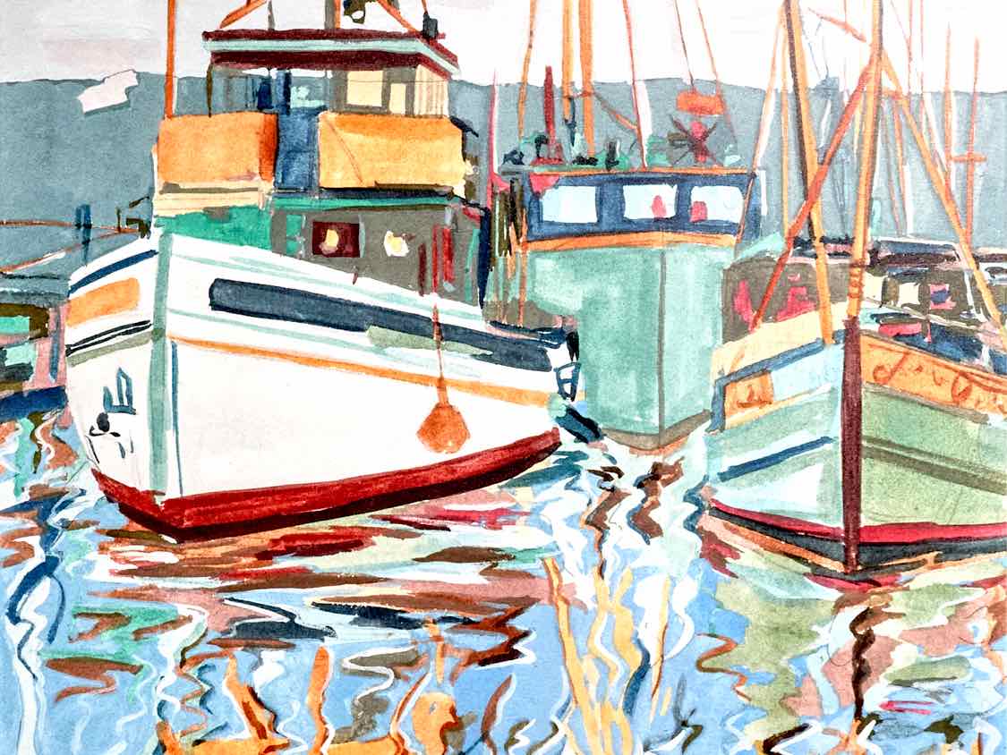 'Close To Shore II' Framed Print