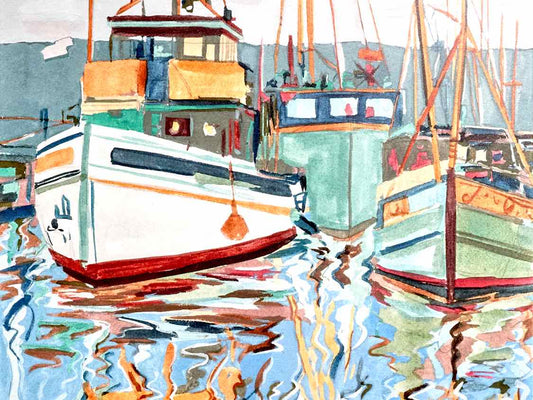 'Close To Shore II' Framed Print