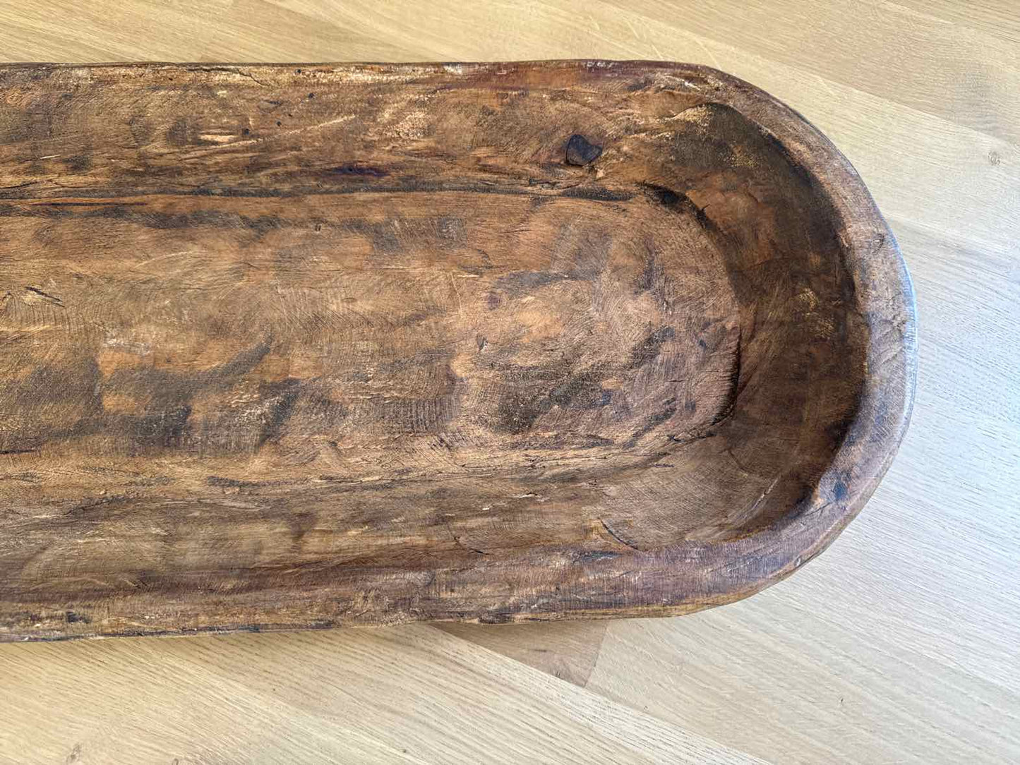 Large Carved Bowl