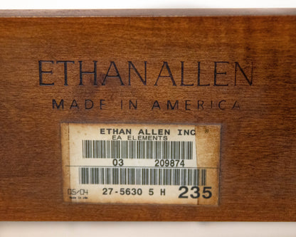 Ethan Allen Cherry  Queen Bed