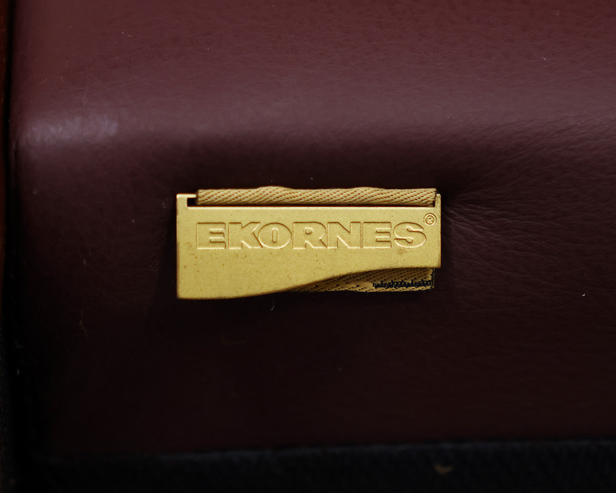 Ekornes Leather Accent Chair