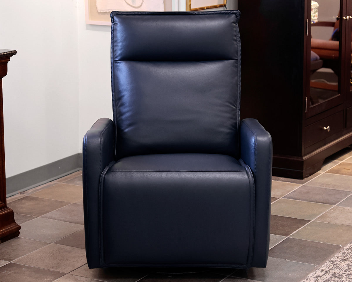 Barcalounger Navy Blue Recliner