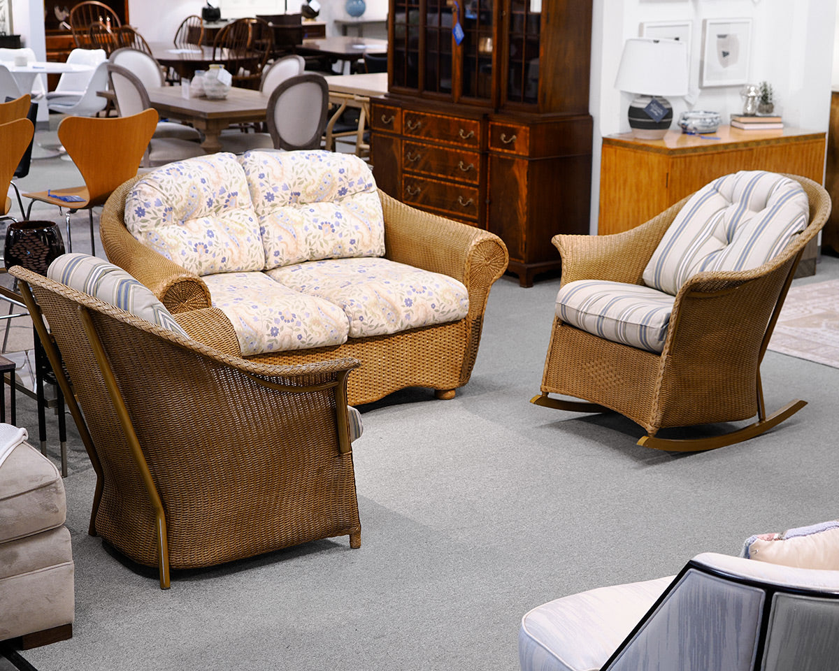 Lloyd Flanders 3-Piece Outdoor Set