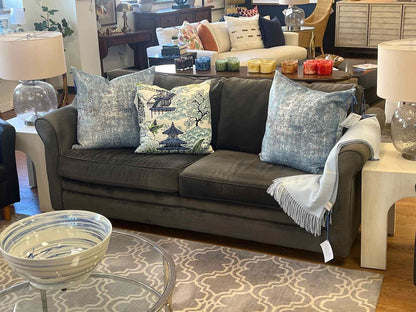 Boston Interiors Charcoal Sleeper Sofa