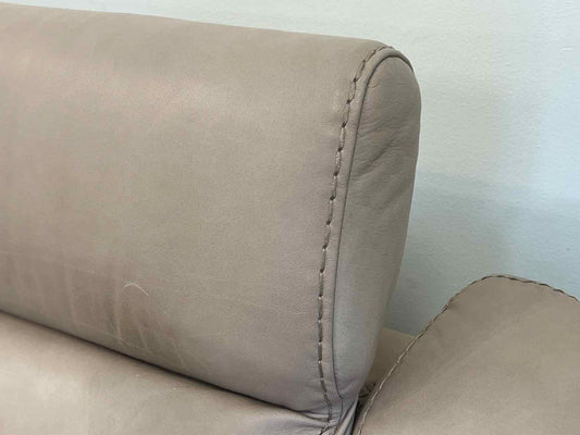 IDP Italia Power Reclining Leather Sofa