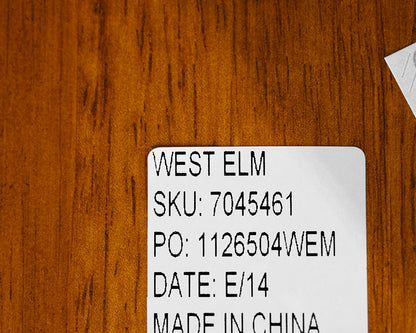Pair of West Elm Splat Dining Chairs