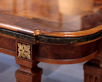 Henredon Grand Provenance Dining Table with 12 Dining Chairs