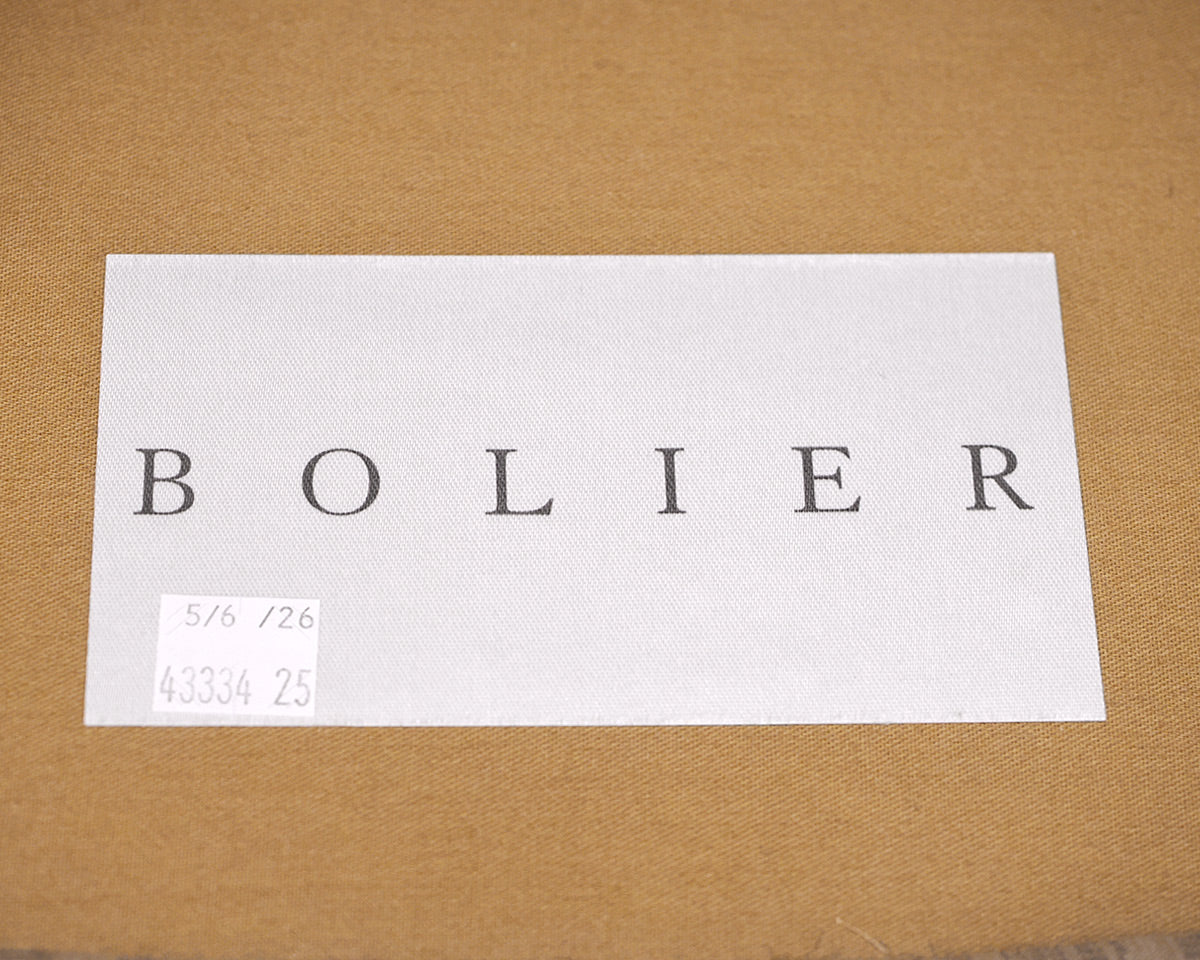 Pair of Bolier Upholstered Slipper Chairs