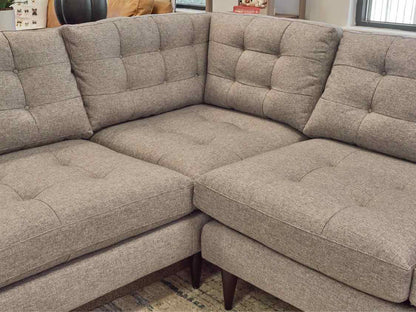 Crate & Barrel Two Piece 'Petrie' MCM Sectional