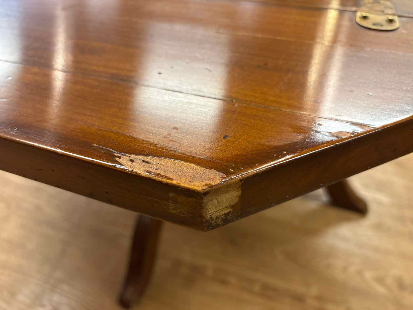 Italian Vintage Expanding Game Table w/ 4 Chairs
