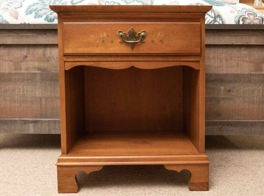 Hitchcock Maple 1 Drawer  Nightstand