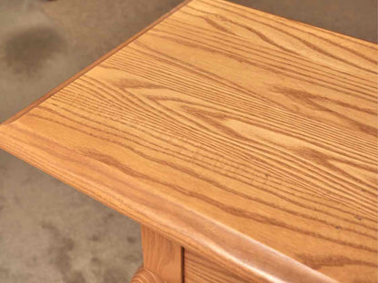 Leister Oak Queen Anne  Console/ Sofa Table