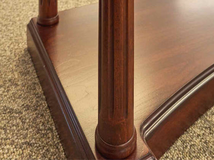 Walnut Stain Console