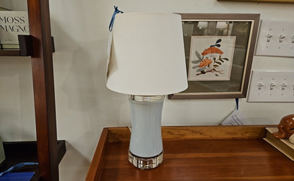 Porcelain Palladian Blue Bell Accent Lamp