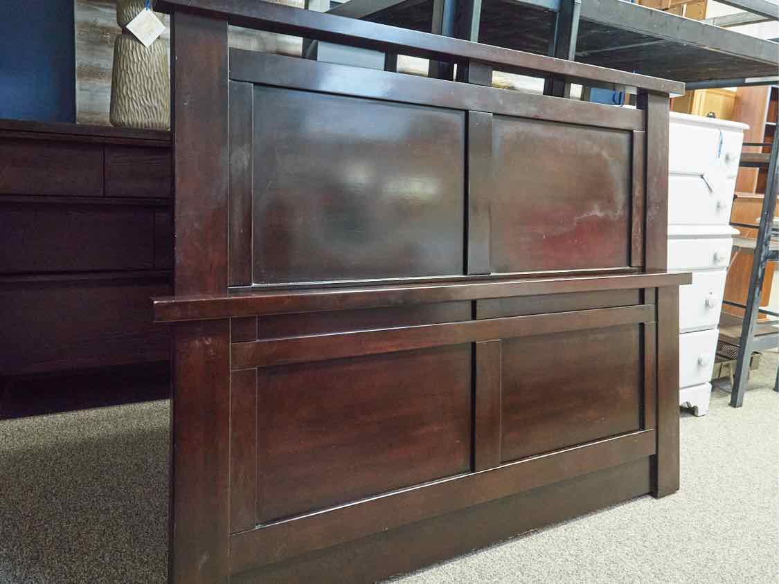 Vaughan Espresso Panel Full Bed