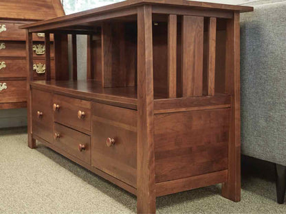 Ethan Allen Cherry Lateral File Cabinet