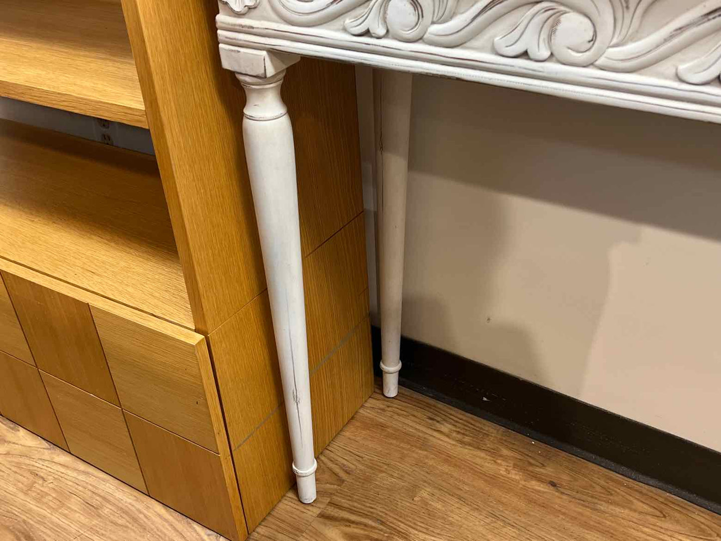 Ivory Carved Console