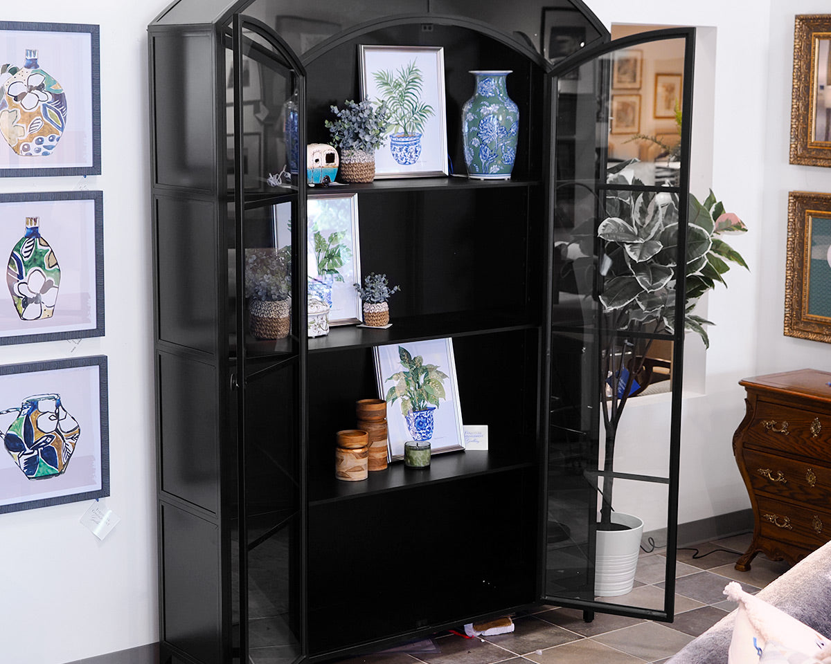 Four Hands Belmont Wide Metal Cabinet