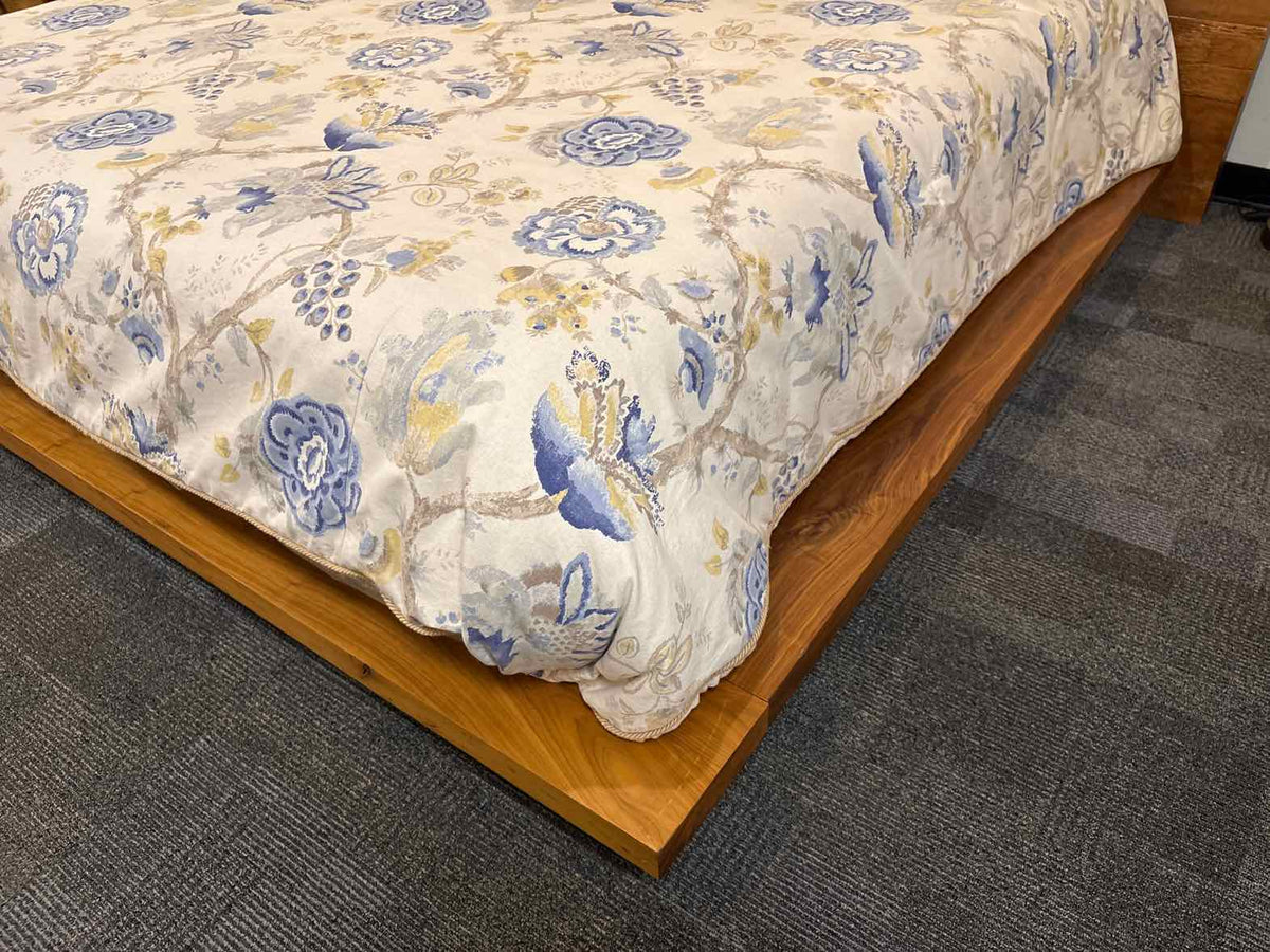 Crate & Barrel 'Atwood' Rustic King Platform Bed