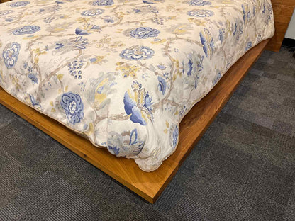 Crate & Barrel 'Atwood' Rustic King Platform Bed
