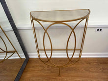 Worlds Away 'Antoine' Demilune Console