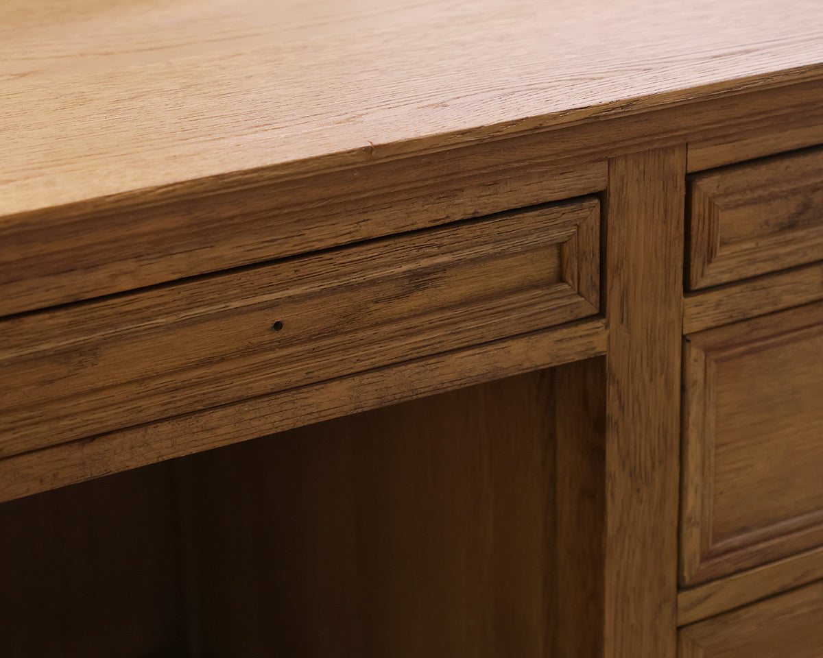 RH 'French Panel' Executive Desk