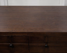 Crate & Barrel 6-Drawer Mahogany Dresser