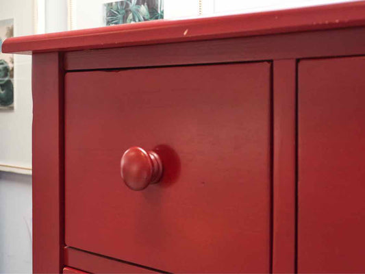 Rustic Red Chest