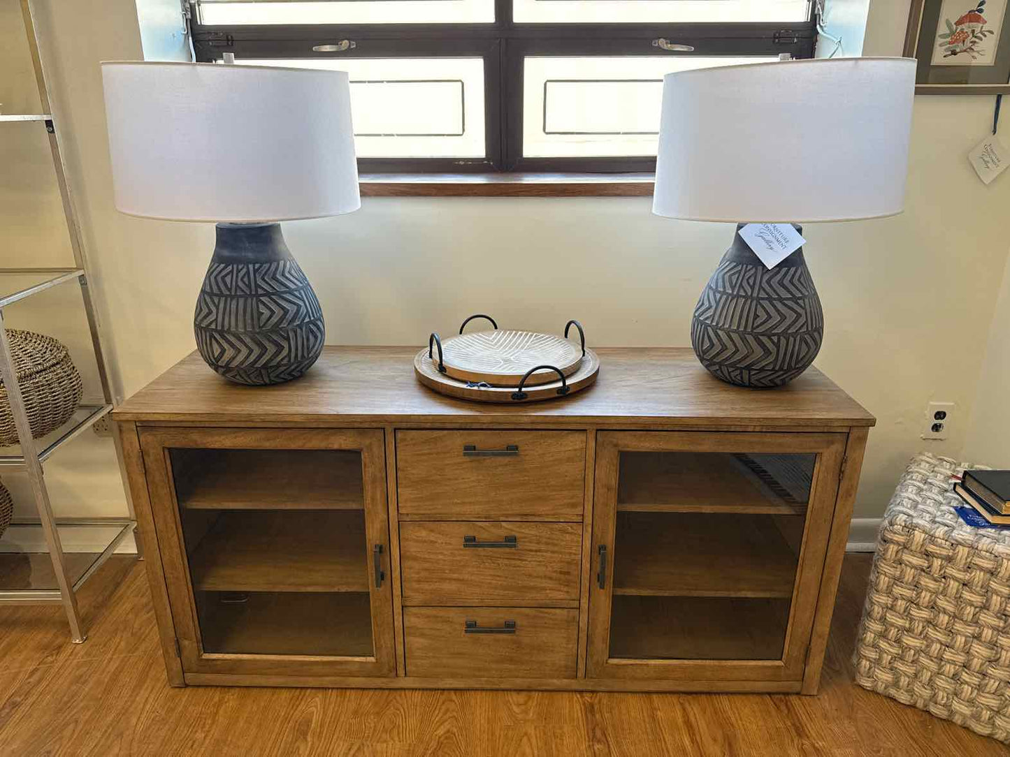 Ethan Allen 3-Drawer Media Console