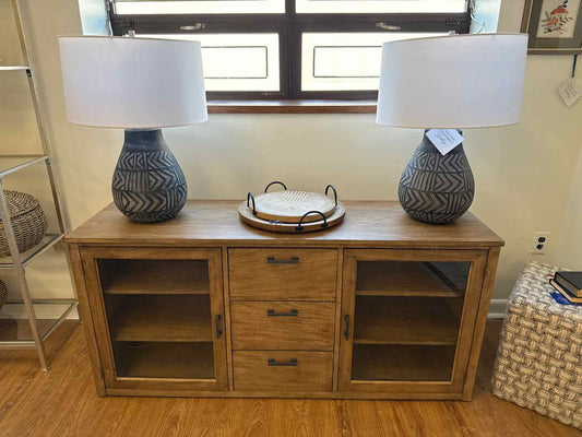 Ethan Allen 3-Drawer Media Console