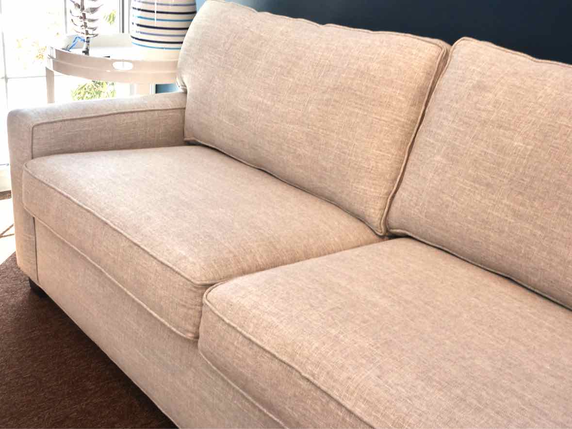 Mitchell Gold + Bob Williams  Gold Alex Queen Sleeper In "Dove Grey" Wool Blend