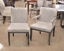Bernhardt Set Of 10 Oyster Grey Upholstered Dining Chairs