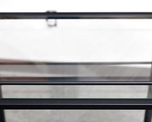 Angular Matte Black Bar Cart