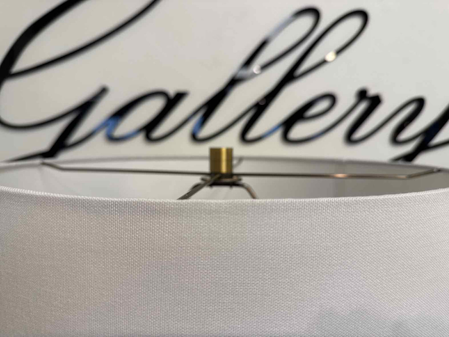'Rhine' Seeded Glass Table Lamp